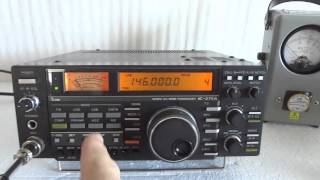 Icom IC 275A VHF All Mode transceiver [upl. by Anesusa156]