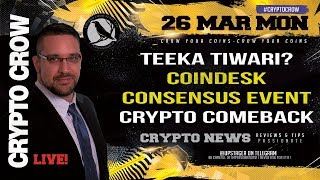 Teeka Tiwari  Coindesk Consensus and BTC Comeback  Real Talk 👏😱 [upl. by Justen]