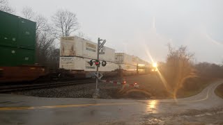 Rare FL9 Heads West and Underpowered Train Battles Attica Hill [upl. by Fitzpatrick]