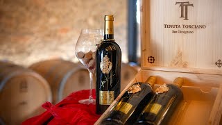 2017 Terrestre Super Tuscan from Tenuta Torciano [upl. by Zilef981]