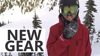 Snowboard Gear Update  Volcom Jacket Howl Mittens Gnarly Facemask Electric Goggles [upl. by Kostival76]