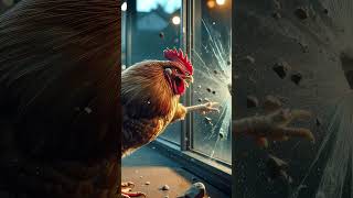 Cat Gets Chicken Into Trouble 😼🥚🐔 [upl. by Orion381]