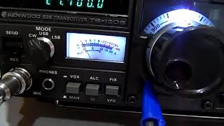 MODIFICAÇÃO DO RADIO KENWOOD TS120S PARA BANDA DOS 11Mts 27Mhz [upl. by Anavlis]