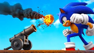 Sonic Vs Cannon [upl. by Tolkan674]