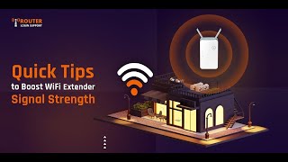 Quick Tips to Boost WiFi Extender Signal Strength [upl. by Ahseyd147]