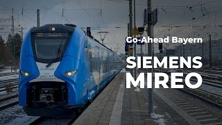 GoAhead Bayern  Ein amp Ausfahrt Siemens Mireo Erster Einsatztag [upl. by Reiko526]