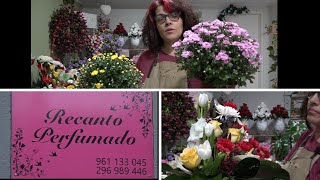 Recanto Perfumado Florista Vila de Capelas Proprietária Srª Paula Furtado [upl. by Trevlac]