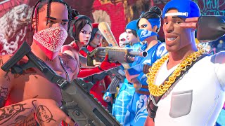 Fortnite Roleplay BLOODS vs CRIPS THE MOVIE 4kt A Fortnite Short Film Fortnite Movie [upl. by Nais]