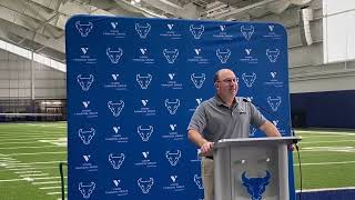 UB football coach Pete Lembo discusses his brush with the wild [upl. by Anoit246]