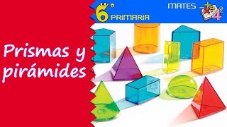 CUERPOS GEOMÉTRICOS Poliedros y Cuerpos Redondos  Educación Primaria [upl. by Ahsinek]