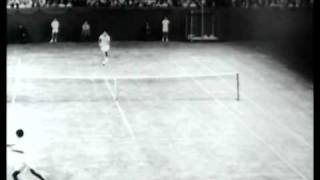 Ken Rosewall Loses to Pancho Gonzales 1957 [upl. by Erdne]