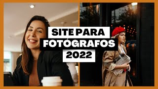 SITE PARA FOTÓGRAFOS  DOMÍNIO PRÓPRIO [upl. by Lyj]