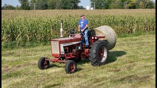 Bailing Hay In St Joseph MN September 12 2024 [upl. by Drusie373]