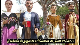 Trobada de gegants a Vilassar de Dalt 010517 [upl. by Elmore]