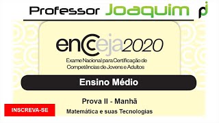 CORREÇÃO DA PROVA ENCCEJA 2020 QUESTÃO 51  CONVERSÃO DE UNIDADES [upl. by Maddox]