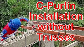 Trusses and Roofing installation  DIY [upl. by Pincus]