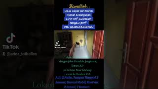 Bismillah Dijual cepat rumah amp Bangunan Jl DaendelsNgelakJangkaranTemon KP CP 085643939229 [upl. by Flavius]