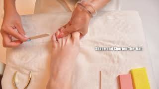 How to Use Pedicure Kit  Pedicure at home [upl. by Dyl]