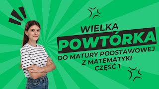 🔥WIELKA POWTÓRKA🔥 do matury podstawowej z matematyki [upl. by Aimak909]