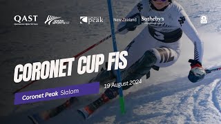 Coronet Peak  CORONET CUP  Slalom [upl. by Nichani]