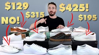 13 Sneaker Showdown  THE BEST WHITE SNEAKER and one to NEVER BUY [upl. by Ayet]