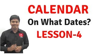 CalendarReasoningOn What Dates Lesson4 [upl. by Melodie48]