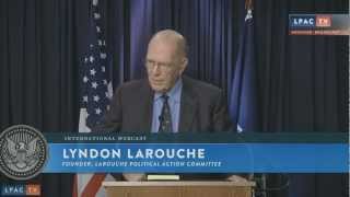 NOS ENFRENTAMOS A LA DESINTEGRACIÓN INMEDIATA DEL SISTEMA FINANCIERO  Webcast de Lyndon LaRouche [upl. by Nonnelg820]