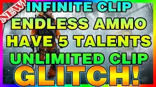 EPIC UNLIMITED AMMO Glitches  The Division  INFINITE AMMO Glitch HAVE 5 Talents XBOXPCPS4 [upl. by Janek]