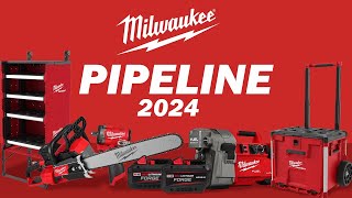 Milwaukee Pipeline 2024 Full Overview of New Tools PACKOUT Lighting amp More [upl. by Ecidnarb740]