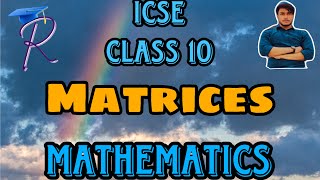 Matrices  Part1 [upl. by Tewell]