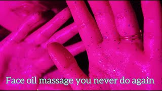 ASMRFace Oil Massage asmr layered sound [upl. by Entsirhc]