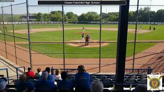 2024 WI Legion Baseball Class A State Tournament LomiraTheresa vs Little Chute First Round Game [upl. by Prent42]