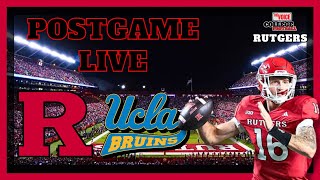 RUTGERS  UCLA Postgame LIVE [upl. by Trumaine]