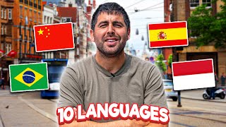 Dutch Polyglot Practicing 10 Languages  Progress [upl. by Adroj]