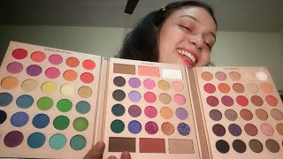 ucanbe pretty all set eyeshadow palette  under 950 rupee  86 colour  honest review [upl. by Shannen]