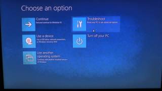 Windows 10 How to get the advanced startup menu options [upl. by Athene]