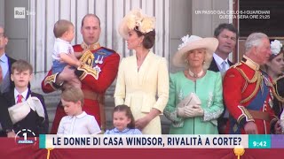 Le donne di casa Windsor rivalità a corte  Unomattina 29042021 [upl. by Ordnajela]