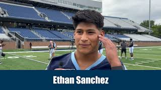 ODU Football Media Day 2024  K Ethan Sanchez [upl. by Imim]