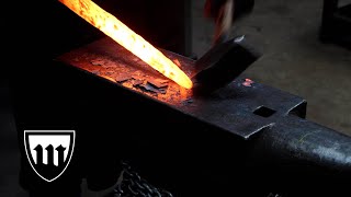 Forging a dragon sword part 1 forging the blade [upl. by Eustazio]