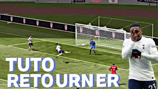 TUTO FIFA MOBILE 22COMMENT METTRE UNE RETOURNER [upl. by Ynaiffit]