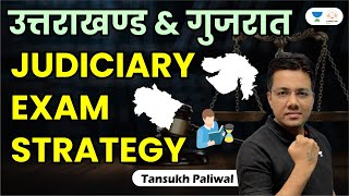 Uttarakhand amp Gujarat Judiciary Exam Strategy  Tansukh Paliwal  Linking Laws [upl. by Elboa884]