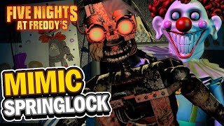 MIMIC Y LOS SPRINGLOCKS  Five nights at Freddys  Tales From the Pizza Plex [upl. by Cissej]