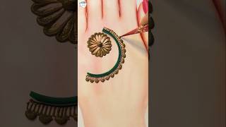 Very Easy Bangles Mehndi Design Trick Simple mehndi Design shorts viral art youtubeshorts [upl. by Shulamith246]