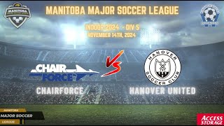 November 14th WSF Div 5 Chairforce vs Hanover United [upl. by Winnifred451]