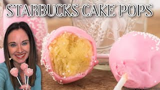 Make Starbucks Cake Pops at Home [upl. by Terag]