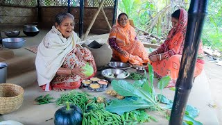 শীতের সকালে ক্ষেতের থেকে টাটকা সবজি এনে খিচুড়ি রান্না  Winter Vegetable [upl. by Olnay]