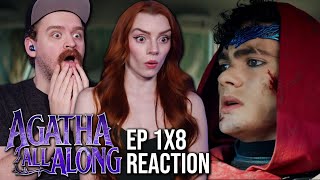 THE TWIST 😱  Agatha All Along Ep 1x8 Reaction amp Review  MCU on Disney [upl. by Llertnahs602]