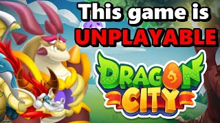 Dragon City Is a Buggy Unplayable Mess Now Your Money Will Be Better Spent Elsewhere Bye DC [upl. by Hourigan]