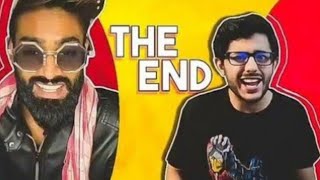 YouTube vs TikTok  The End  Carryminati Deleted Video Full HD  Carryminati tiktok roast [upl. by Adila]