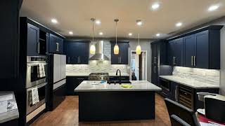 Kitchen Remodeling Transformation From Outdated to Stylish Classic with Blue Cabinets amp White Tiles [upl. by Enymsaj]